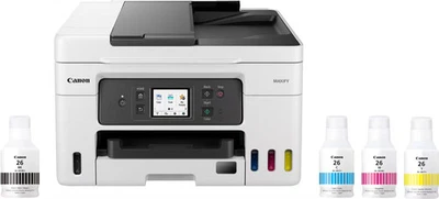 Canon - MAXIFY MegaTank GX4020 Wireless All-In-One Inkjet Printer with Fax - ... - Image 1 of 4