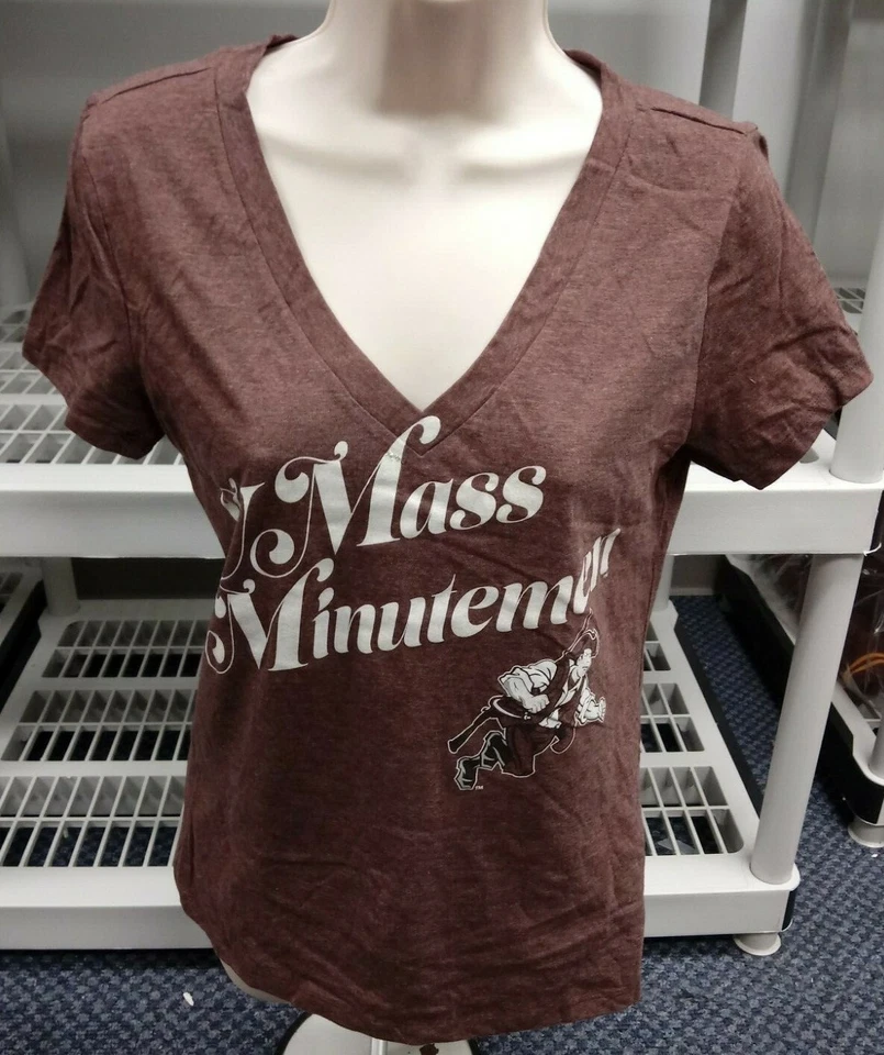 NCAA UMASS MINUTEMEN T-SHIRT WOMENS SIZE SMALL NEW - Image 1 of 1