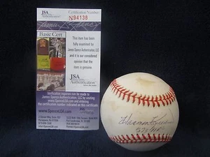 Harmon Killebrew (D 2011) handsignierter OAL (Budig) Baseball mit Aufschrift - JSA Zertifikat - Bild 1 von 9