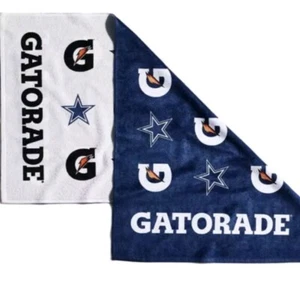 NFL Dallas Cowboys Gatorade Wincraft Bi-color Sideline Blue Towel 42"x22" NEW - Picture 1 of 4
