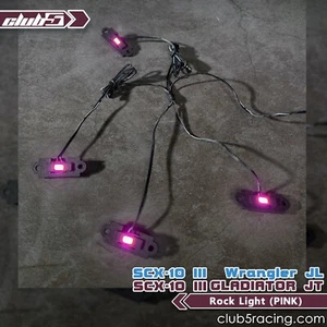 Color Rock Light for SCX10 III Jeep JT Gladiator ( Waterproof ) - Picture 1 of 12