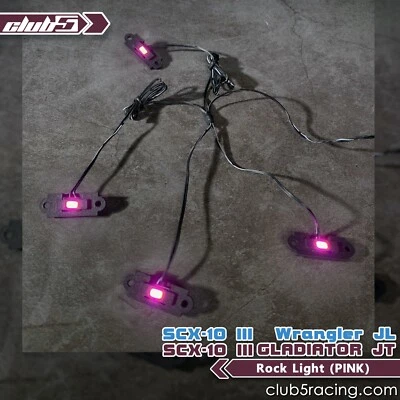 Color Rock Light for SCX10 III Jeep JT Gladiator ( Waterproof ) - Image 1 of 3