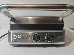 Parrilla de prensa Breville BGR700BSS, acero inoxidable cepillado - funciona muy bien - Imagen 1 de 6