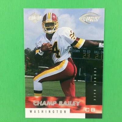 Champ Bailey 1999 Collector's Edge Fury Rookie Card #152 NFL Washington - Imagem 1 de 2