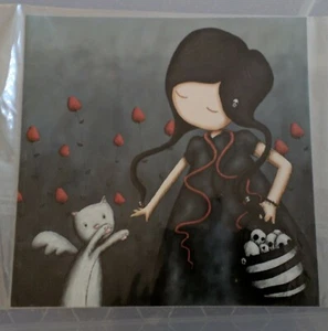 Meowtch Gorjuss By Suzanne Woolcott Print Rare Pre Santoro - Picture 1 of 1