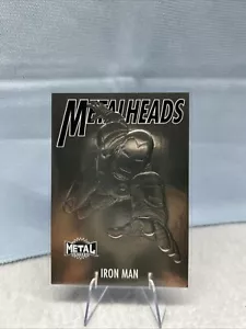 Skybox Marvel Metal Universe Avengers METALHEADS Iron Man MH-19 2024 - Imagen 1 de 2
