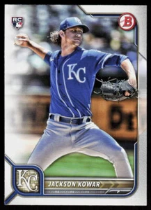 2022 Bowman Jackson Kowar #40 BASEBALL Rookie Kansas City Royals RC - Picture 1 of 2