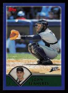 John Flaherty 2003 Topps #81 Tampa Bay Devil Rays Baseball Card - Picture 1 of 2