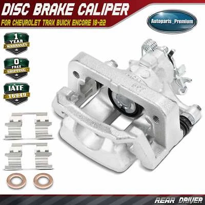 Rear Driver Side Brake Caliper w/ Bracket for Chevrolet Trax Buick Encore 18-22 Foto 1 de 4