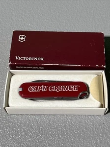 Victorinox Swiss Army 2.5” ~ CAP’N CRUNCH Advertising Knife Quaker Oats CEREAL - Picture 1 of 11