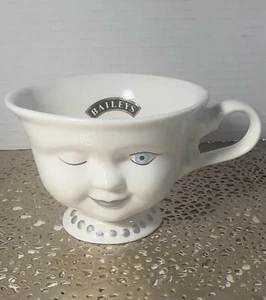 Baileys Irish Cream Winking Lady Girl Coffee Tea Cup Helen Hunt Limited Edition - Picture 1 of 12