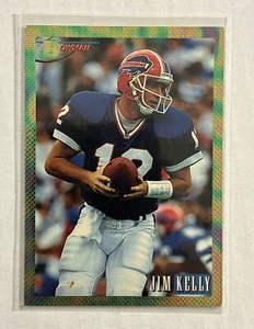1993 Bowman Jim Kelly #330 Buffalo Bills HALL OF FAME - Picture 1 of 10
