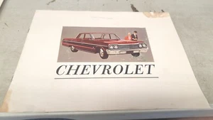 1964 CHEVROLET BELAIR Australian GMH Sales Brochure RARE - Picture 1 of 8