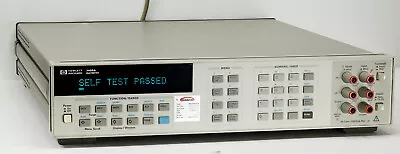 HP Agilent Keysight 3458A 8.5 Digit Multimeter, Calibrated 12-31-2024 - Image 1 of 4