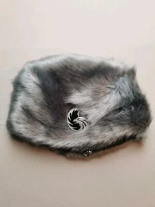 RUSSIAN STANDARD VOKDA Unisex Einheitsgröße grau Kosaken Kunstfell Mütze NEU verstellbar - Bild 1 von 11