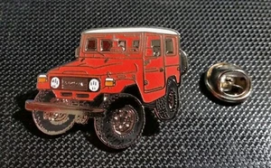 Toyota Pin Landcruiser orange emailliert - Maße Fahrzeug 36x27mm - Picture 1 of 1