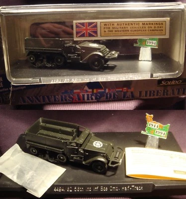 Solido 1:50 M3 Half-Track British Army 56th Ind Inf Bde Cmd 50th Ann 4494/62 - Image 1 of 3
