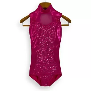 NEW Balera Metallic Sequin Panel Leotard Size SA Small Adult 4/6 - #14491 - Picture 1 of 7