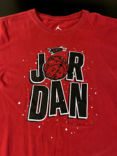Nike Air Jordan Marvin The Martian T-Shirt Logo Space Jam Jumpman Size XXL
