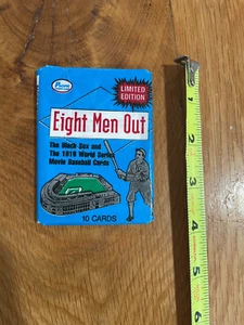 1988 Pacific Trading Cards Eight Men Out Limited Edition Wax Pack Sealed - Picture 1 of 2