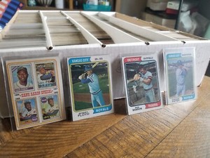 1974 TOPPS BASEBALL VG-NM YOU PICK 401-660  You pick, complete your set