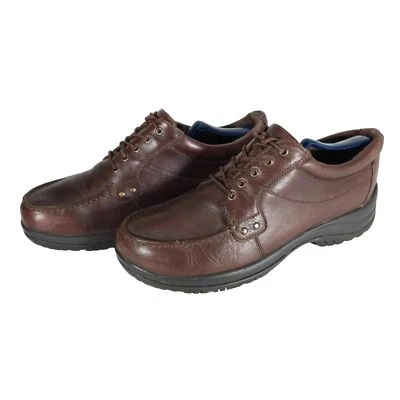 Zapatos Oxford con cordones de cuero de grano completo marrón Dansko Wyatt EU43 US9,5-10 para hombre Foto 1 de 4