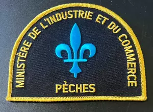 PARCHE MINISTERIO DE INDUSTRIA Y COMERCIO PECHES MINISTERIO DE INDUSTRIA QUEBEC - Imagen 1 de 3