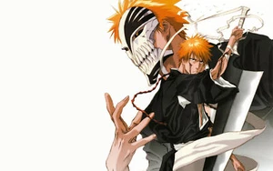 Anime bleach boys mask white Playmat Game Mat Desk - Picture 1 of 1