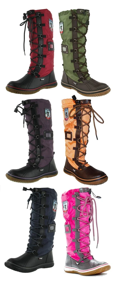 Botas Pajar Grip Para Mujer Invierno Con Cordones ALTAS I Muchos Colores Foto 1 de 1
