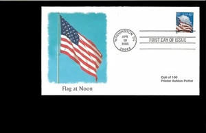 2008 FDC American Flags Washington DC - Picture 1 of 1