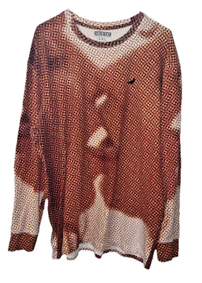 Camiseta Staple Pigeon Kissing Arte Gráfico Completo Manga Larga Talla 2XL Foto 1 de 4