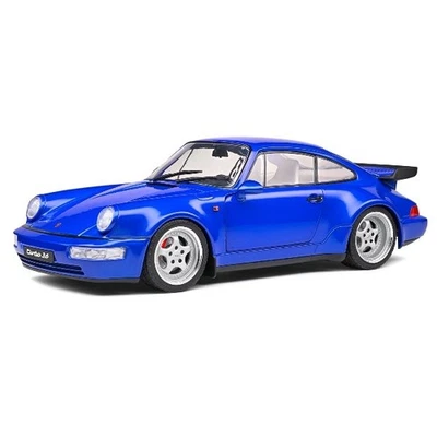 Porsche 911 Turbo 1990 Blue Electric 1/18 - S1803405 SOLIDO - Photo 1/4