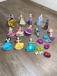 Lote de princesas Disney - Figuras de vestir con clip real y otros - Jazmín, Ariel, etc. - Imagen 1 de 7