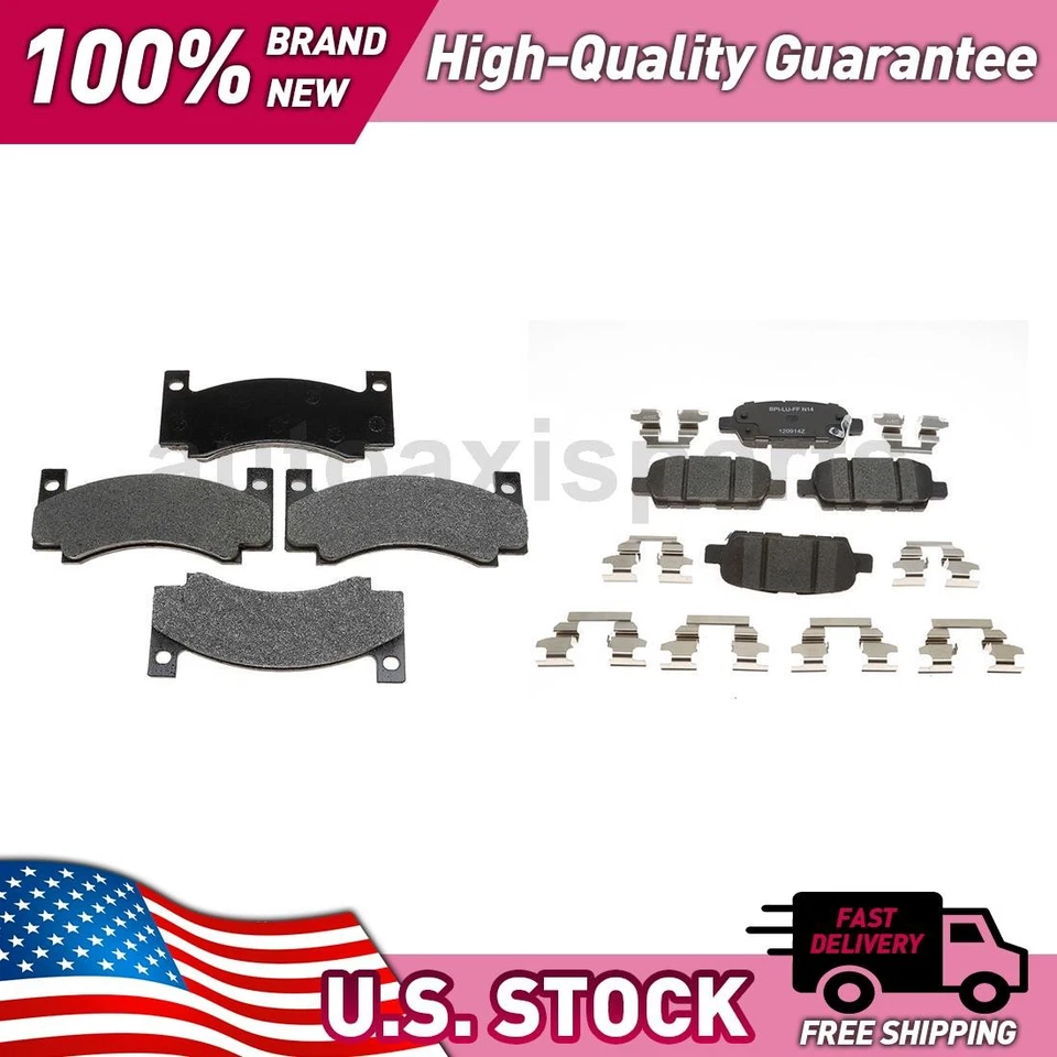 Juego de 2 pastillas de freno de disco Raybestos delanteras traseras para Infiniti G37 2011-2013 Foto 1 de 4