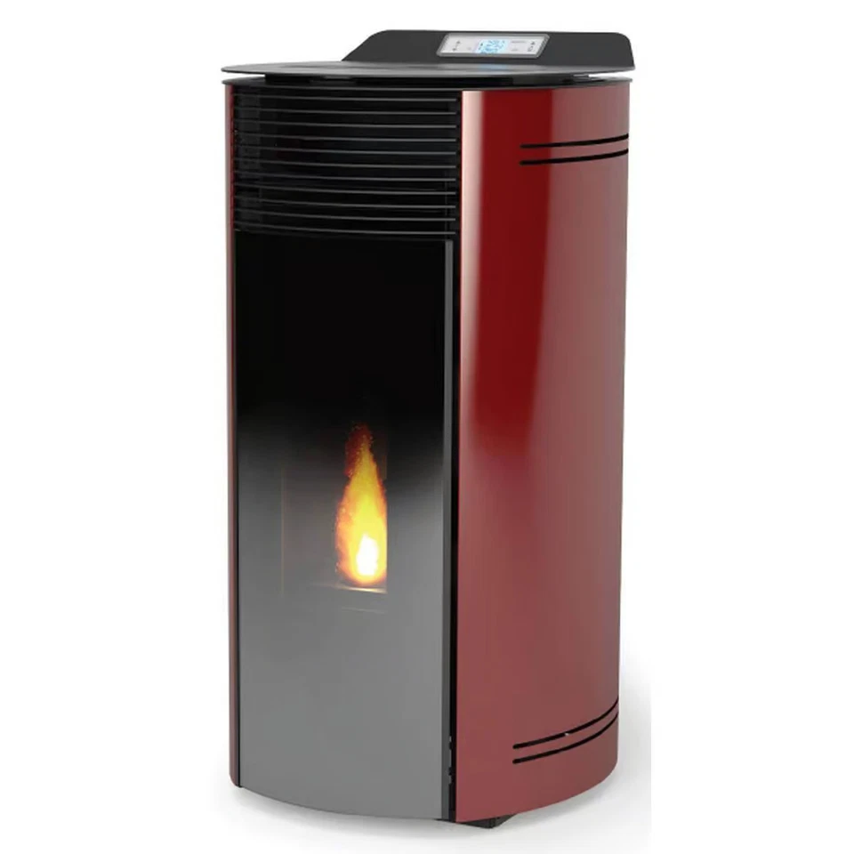 Stufa a pellet ventilata LAMINOX JESSICA 11 AIR 11kW in acciaio e vetro oscurato - Immagine 1 di 1