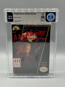 A Nightmare on Elm Street Nintendo NES Oval SOQ Sealed New WATA 7.5 A+