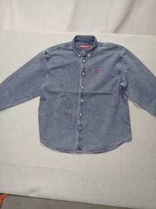  Camisa Vaquera Supreme Mediana Nueva de Lote Antiguo. Logo en bolsa   - Imagen 1 de 11