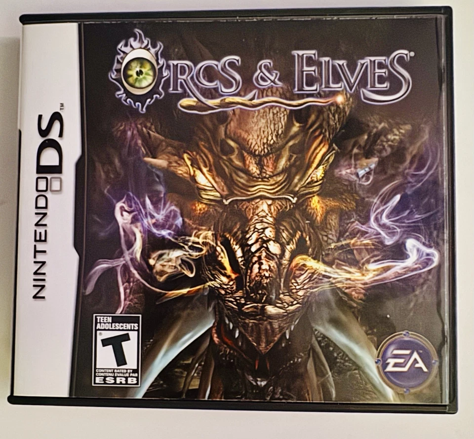 Orcs and Elves Nintendo DS 2007 Fantasy CIB con manual Foto 1 de 4