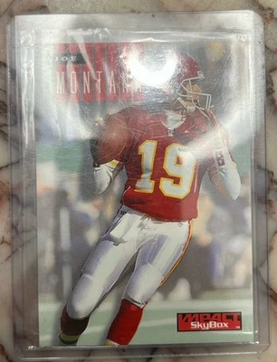 1994 SkyBox Impact #122 Joe Montana Kansas City Chiefs - Image 1 of 2
