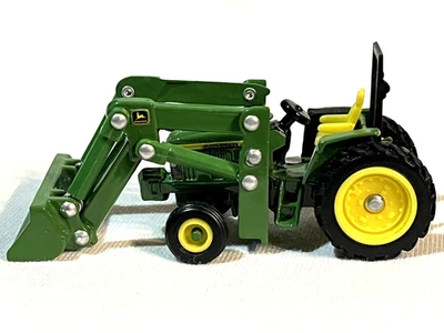 ERTL John Deere Tractor Cargador Frontal Verde 1/64 - Diecast Foto 1 de 4