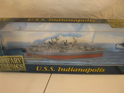 Caja de cambios vintage EE. UU. Indianapolis Diecast 1:700 barco NRFB SIN USAR, EN CAJA Foto 1 de 3