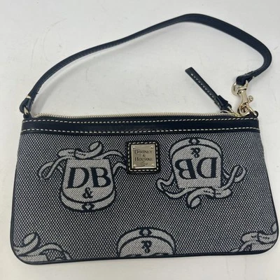 BOLSO BANDOLERA PEQUEÑO CON LOGO DOONEY & BOURKE Borde Cuero Negro Foto 1 de 4