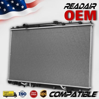 ALUMINUM RADIATOR For: Acura MDX 2000-2006 Honda Pilot 2417 19010RDJA51 CU2740 - Imagem 1 de 4
