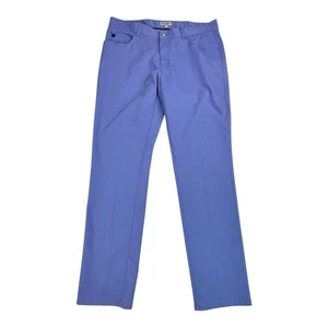 Pantalón chino de golf Peter Millar eb66 Performance cinco bolsillos para hombre 36/32 azul - Imagen 1 de 23