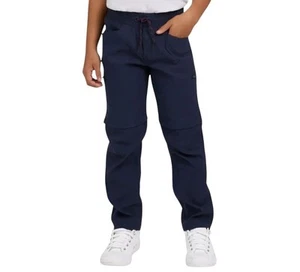 Boys Youth Eddie Bauer Convertible Pant  Blue Size M 10/12 NWT  - Picture 1 of 14