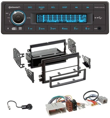 Continental MP3 DAB USB Bluetooth Autoradio für Ford Mustang, F150 (2004-2009) - Bild 1 von 4