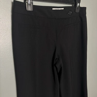 Pantalón de vestir Trina Turk negro de pierna ancha holgado talla 4 pequeño para mujer Foto 1 de 4