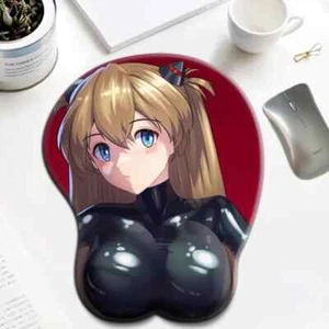 Souryuu Asuka Neon Genesis Evangelion Mauspad Anime ergonomische Boobs 3D - Bild 1 von 1