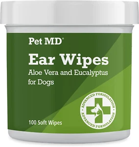 - Dog Ear Cleaner Wipes - Otic Cleanser for Dogs to Stop Itching, Yeast and Mite - Picture 1 of 12