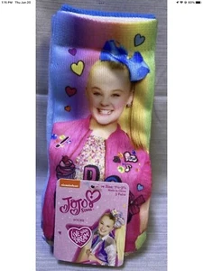 JoJo Siwa Socks Sz: Toddler 7.5 to Little Girls 3.5 No Show 5 Pair - Picture 1 of 5
